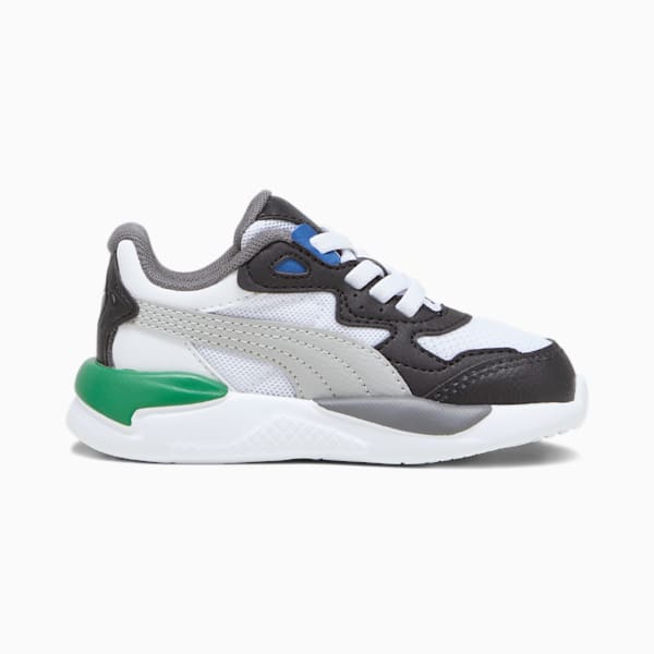 X-Ray Speed Toddler Shoes, PUMA White-Cool Light Gray-PUMA Black-Archive Green, extralarge