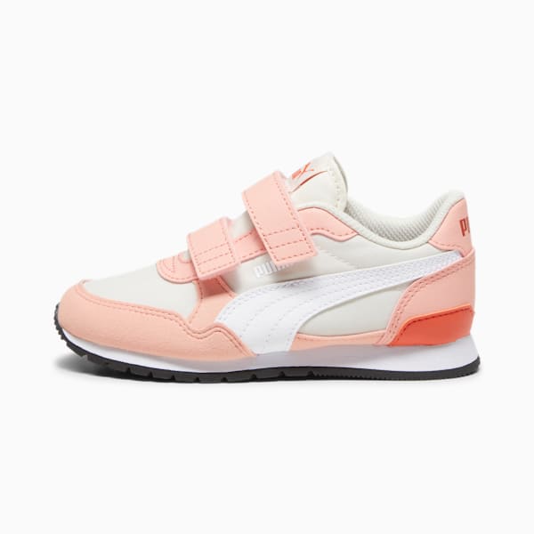 ST Runner v3 NL Little Kids' Shoes, Alpine Snow-PUMA White-Poppy Pink, extralarge