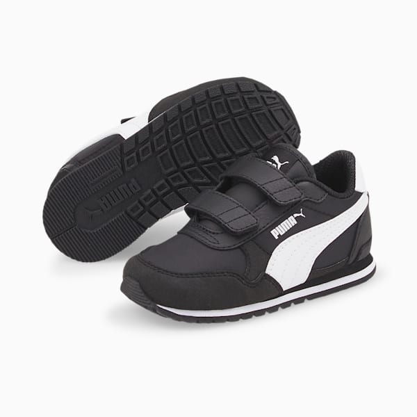 Tenis para bebés ST Runner v3 NL AC, Puma Black-Puma White, extralarge