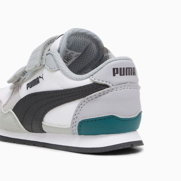ST Runner v3 NL Toddler's Shoes, PUMA White-PUMA Black-Cool Mid Gray, extralarge