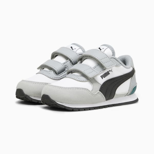 ST Runner v3 NL AC Sneakers Babies, PUMA White-PUMA Black-Cool Mid Gray, extralarge