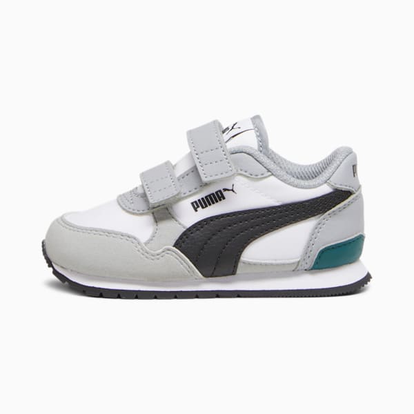 ST Runner v3 NL AC Sneakers Babies, PUMA White-PUMA Black-Cool Mid Gray, extralarge