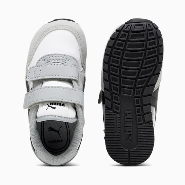 ST Runner v3 NL AC Sneakers Babies, PUMA White-PUMA Black-Cool Mid Gray, extralarge