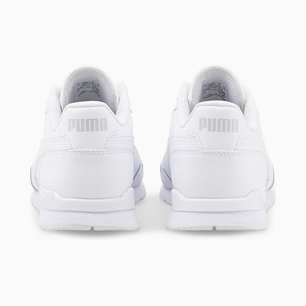 Chaussures ST Runner v3 Leather Jeune, Puma White-Puma White, extralarge