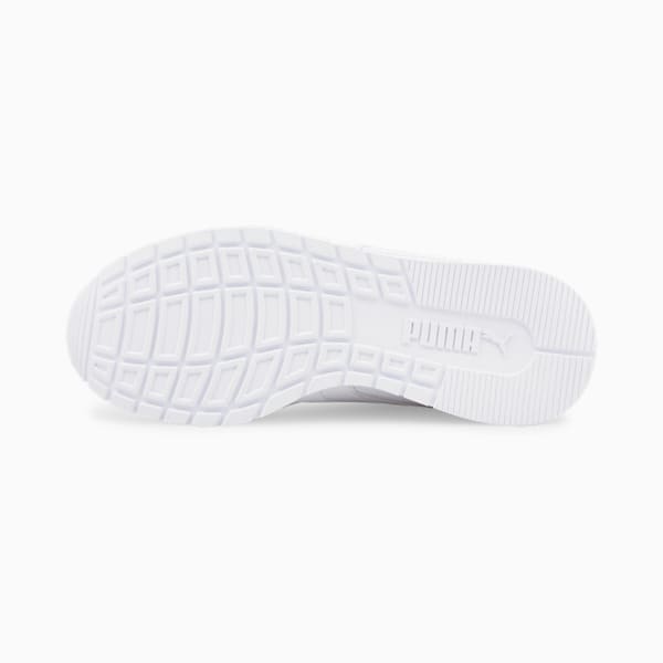 ST Runner v3 Leather Sneakers Big Kids, Puma White-Puma White, extralarge