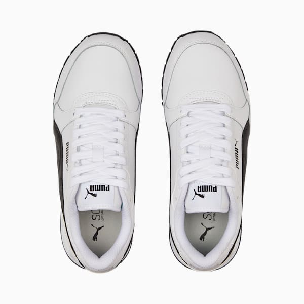 Tenis de cuero para jóvenes ST Runner v3, Puma White-Puma Black, extralarge