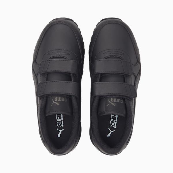 Chaussures en cuir ST Runner v3 Enfant, Puma Black-Puma Black, extralarge