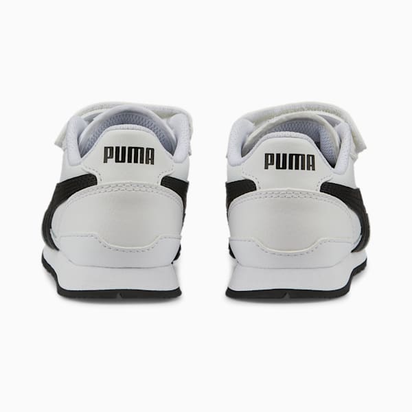 Chaussures en cuir ST Runner v3 Enfant, Puma White-Puma Black, extralarge