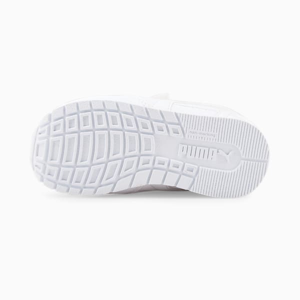 ST Runner v3 Leather Toddler Shoes, Puma White-Puma White, extralarge