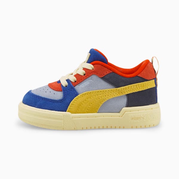 PUMA x TINYCOTTONS CA Pro Toddlers' Shoes, Forever Blue-Aspen Gold, extralarge