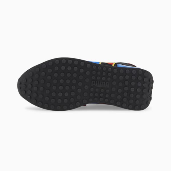 PUMA x SMILEY WORLD Future Rider Youth Sneakers, Puma Black-Royal Blue, extralarge-IND