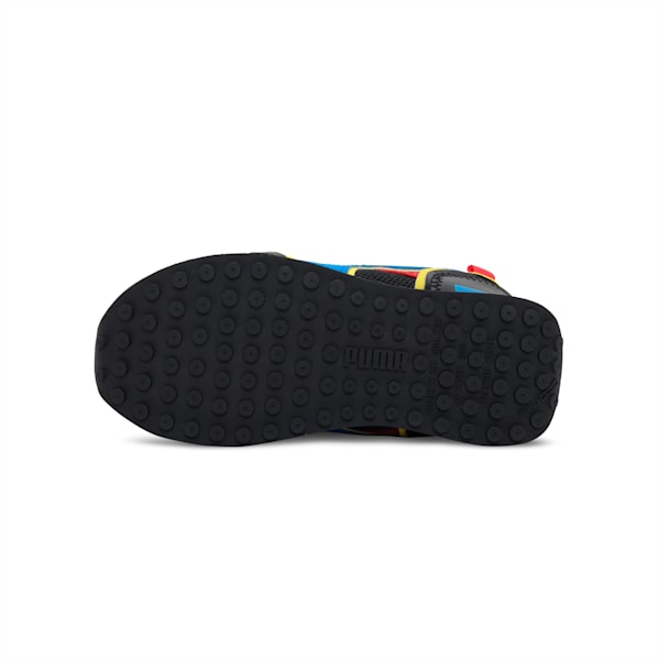 PUMA x SMILEY WORLD Future Rider Babies' Sneakers, Puma Black-Royal Blue, extralarge-IND