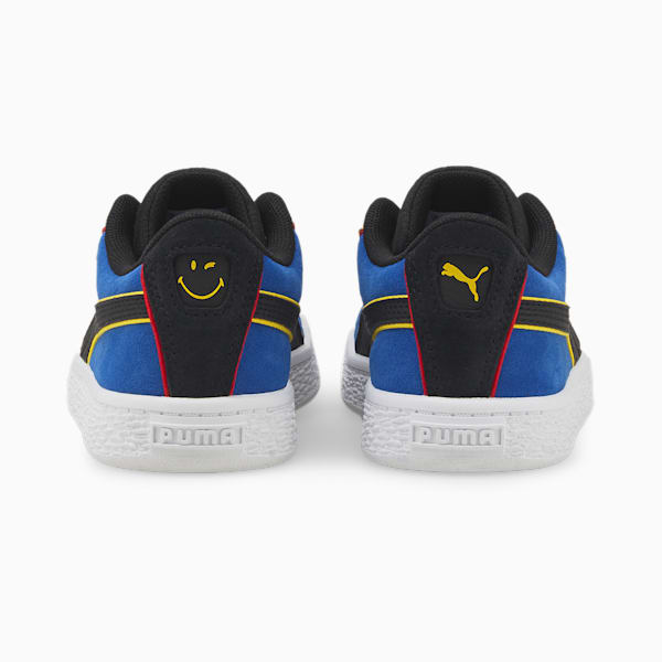 Tenis Niños PUMA x SMILEYWORLD Suede, Puma Royal-Puma Black, extralarge