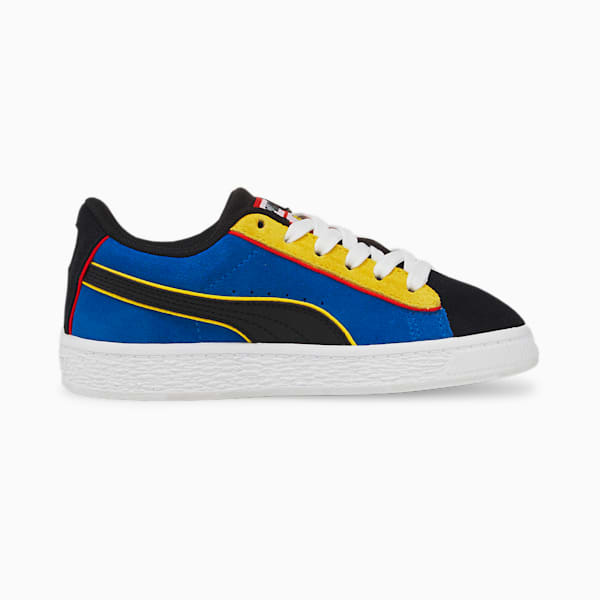 PUMA x SMILEYWORLD Suede Little Kids' Shoes, Puma Royal-Puma Black, extralarge