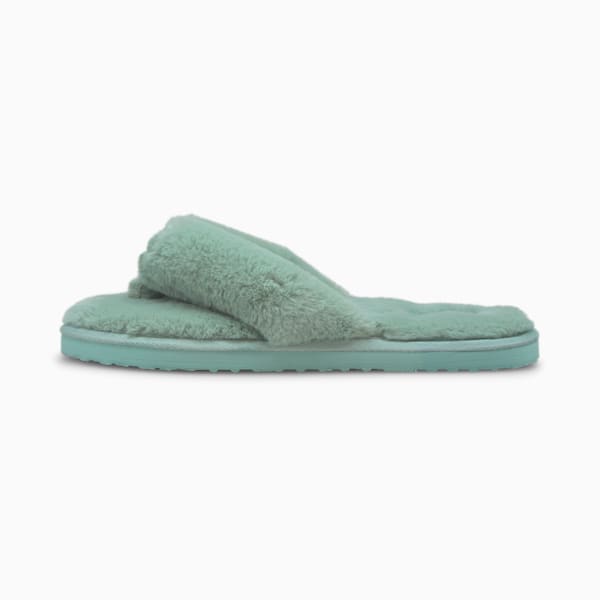Fluffy slippers puma clearance