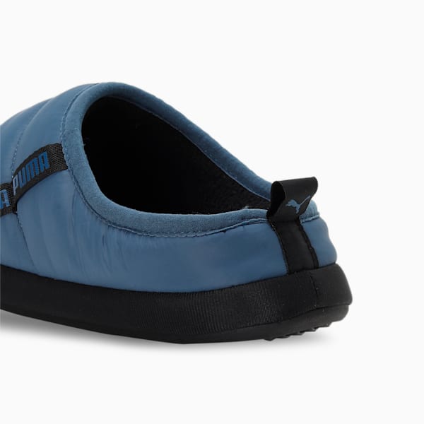 Puma Scuff Unisex Slip-On Shoes, Inky Blue-PUMA Black, extralarge-IND