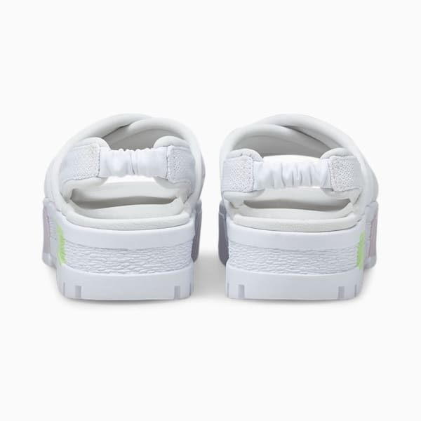 Mayze Mismatched Women's Sandals, Puma White-Nimbus Cloud, extralarge