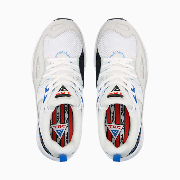 TRC Blaze Unisex Sneakers, Puma White-Nimbus Cloud, extralarge-IND