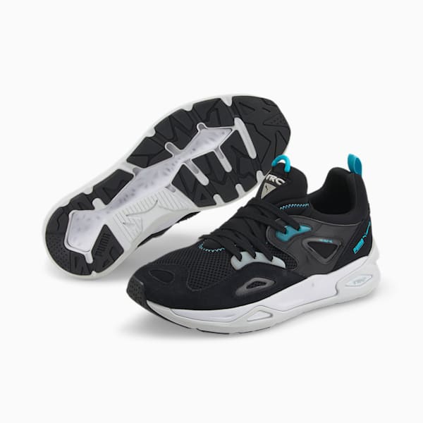 TRC Blaze Unisex Sneakers, Puma Black-Blue Atoll, extralarge-AUS