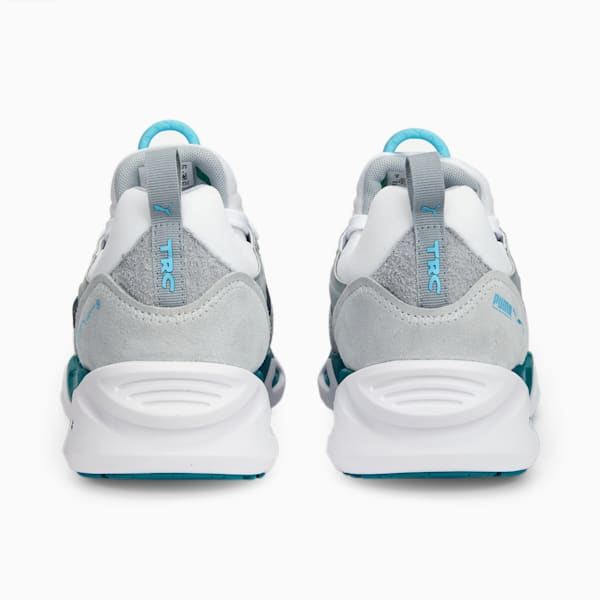TRC Blaze Unisex Sneakers, PUMA White-Platinum Gray, extralarge-IND