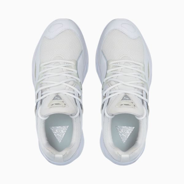 TRC Blaze Triple Unisex Sneakers, Puma White-Puma Silver