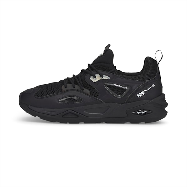 TRC Blaze Triple Unisex Sneakers, Puma Black-Puma Silver, extralarge-IND