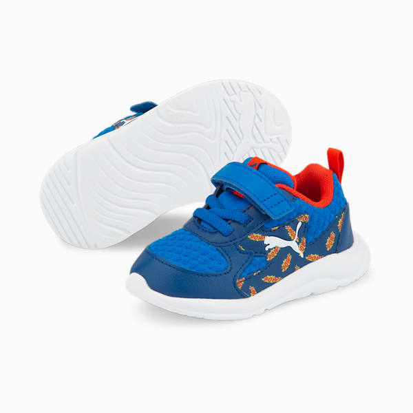 Puma Fun Racer Comics Kids' Sneakers, Victoria Blue-Puma White, extralarge-IND