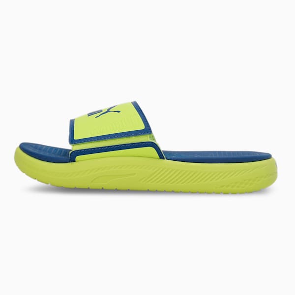 SOFTRIDE Youth Slides, Lime Smash-Clyde Royal, extralarge-IND