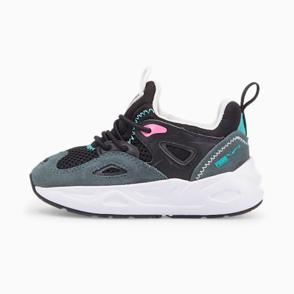 TRC Blaze AC Toddler Shoes, Puma Black-Dark Slate, extralarge