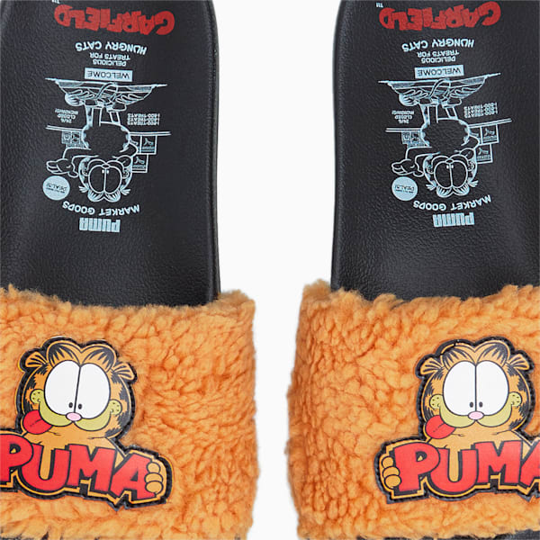 PUMA x GARFIELD Leadcat 2.0 Sandals Big Kids, Puma Black-Zinnia