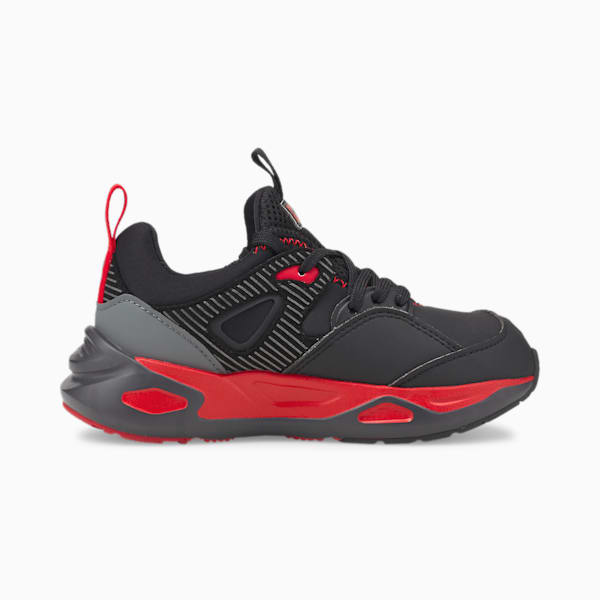PUMA x Batman TRC Blaze FWD Infant Sneakers, Puma Black-Barbados Cherry, extralarge-IND