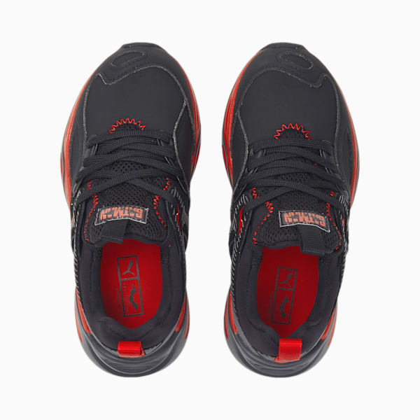 PUMA x Batman TRC Blaze FWD Infant Sneakers, Puma Black-Barbados Cherry, extralarge-IND