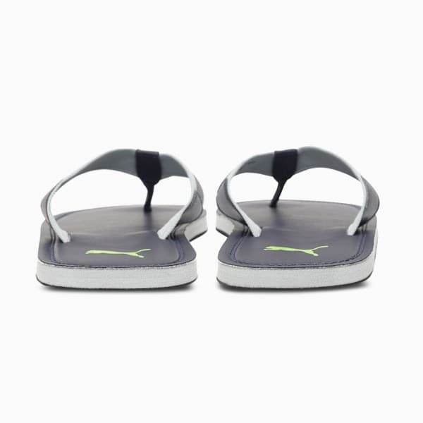Tsukisho V2 Men's Flip-Flops, Peacoat-Quarry-Limepunch, extralarge-IND