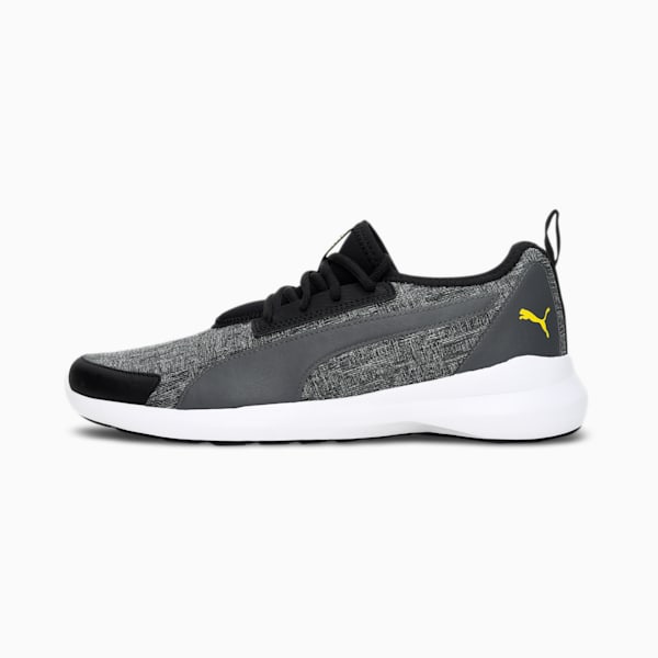 Pacer Evo 2.2 Men's Sneakers, Puma Black-Iron Gate-Vibrant Yellow-Puma White, extralarge-IND
