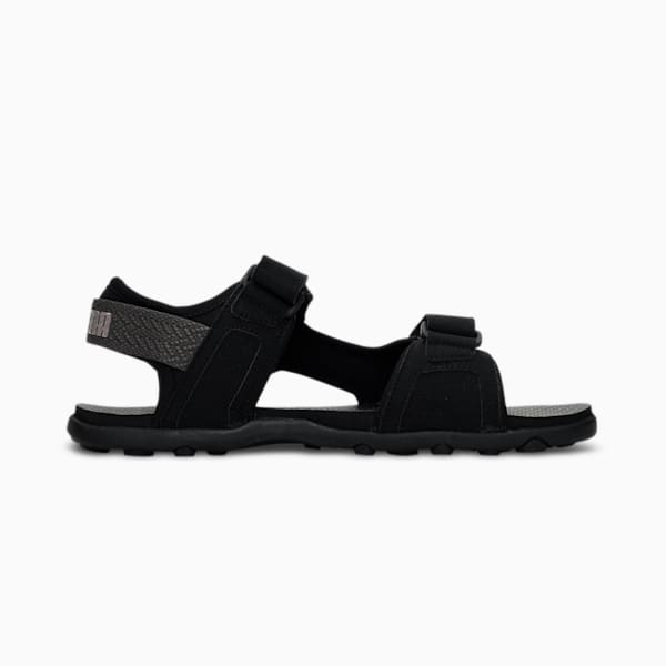 Champ V2 Men's Sandals, Puma Black-Silver, extralarge-IND