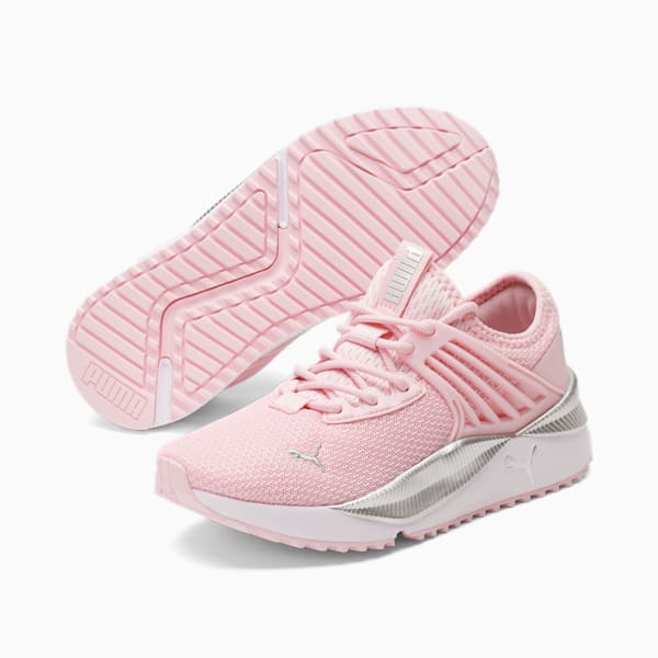 Pacer Future Flash Sneakers JR, Pink Lady-Puma Silver, extralarge