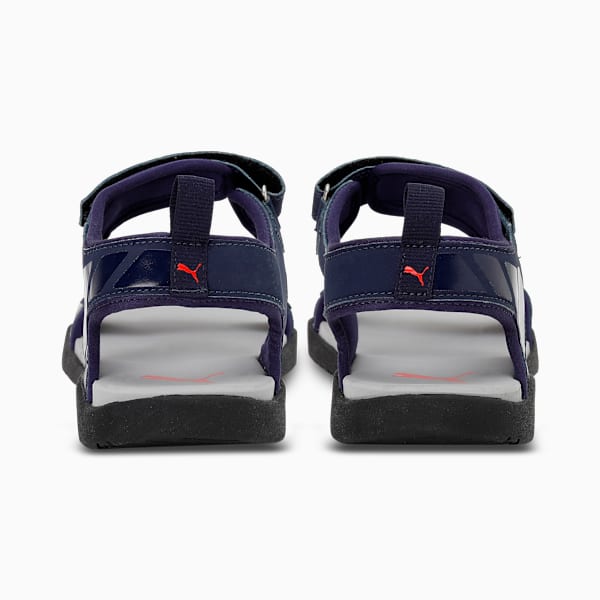 Path Reload Men's Sandals, PUMA Navy-Cool Mid Gray-PUMA Red, extralarge-IND