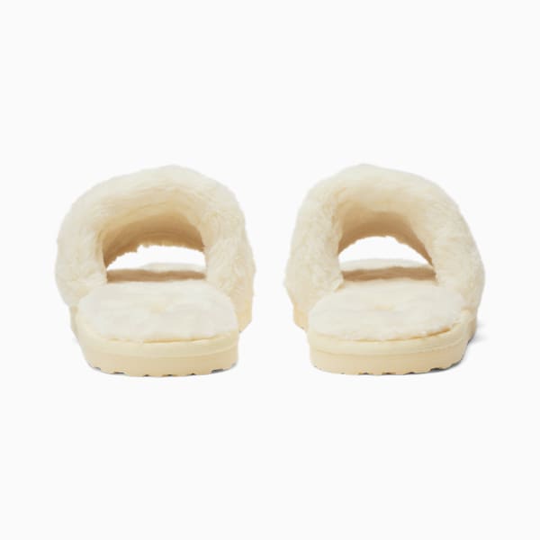 Fuzzy puma sandals store