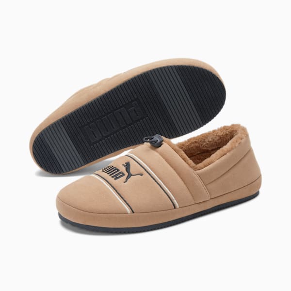 Tuff Mocc Jersey Slippers, Tiger's Eye-Putty, extralarge