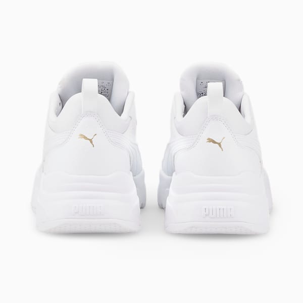 Tenis para mujer Cassia SL, Puma White-Puma White-Puma Team Gold, extralarge