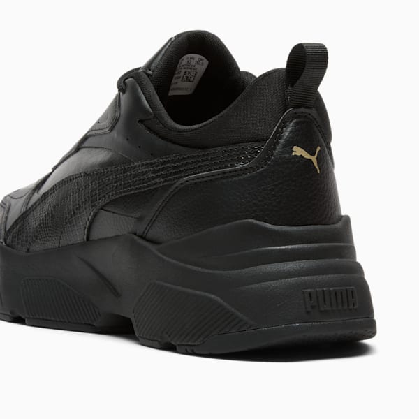 Sneakers Cassia SL Femme, Puma Black-Puma Black-Puma Team Gold, extralarge