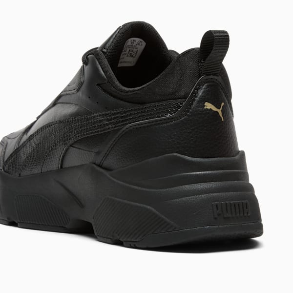 Tenis para mujer Cassia SL, Puma Black-Puma Black-Puma Team Gold, extralarge