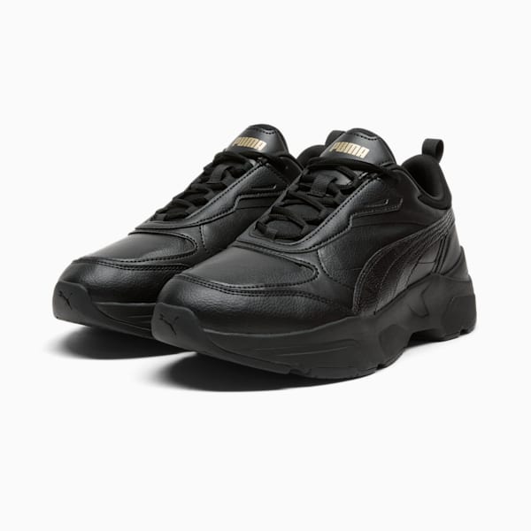 Sneakers Cassia SL Femme, Puma Black-Puma Black-Puma Team Gold, extralarge