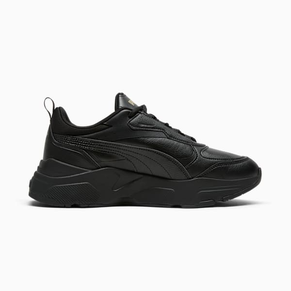 Tenis para mujer Cassia SL, Puma Black-Puma Black-Puma Team Gold, extralarge