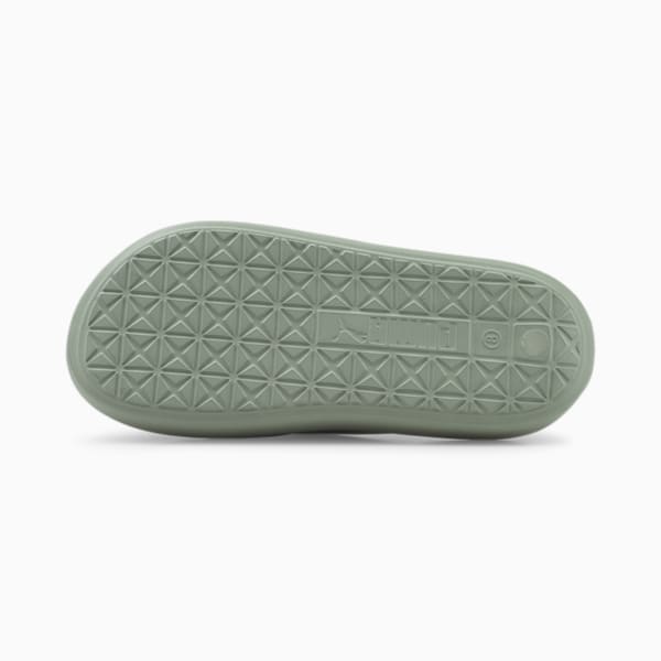 Shibui Cat Unisex Slides, Green Fog-Green Fog, extralarge-IND