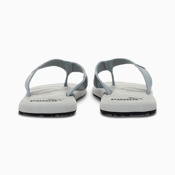 Oleum Reload Men's Flip-Flops, Quarry-Puma Black, extralarge-IND