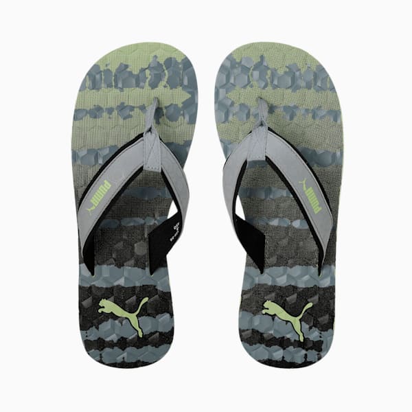 PUMA Alley V2 Unisex Flip Flops, PUMA Black-Quarry-Fizzy Light, extralarge-IND