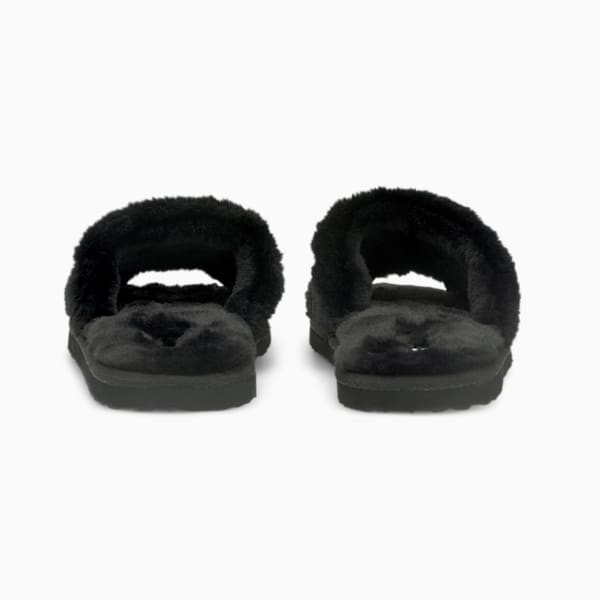 Fluff Youth Slippers, Puma Black-Puma White, extralarge-GBR