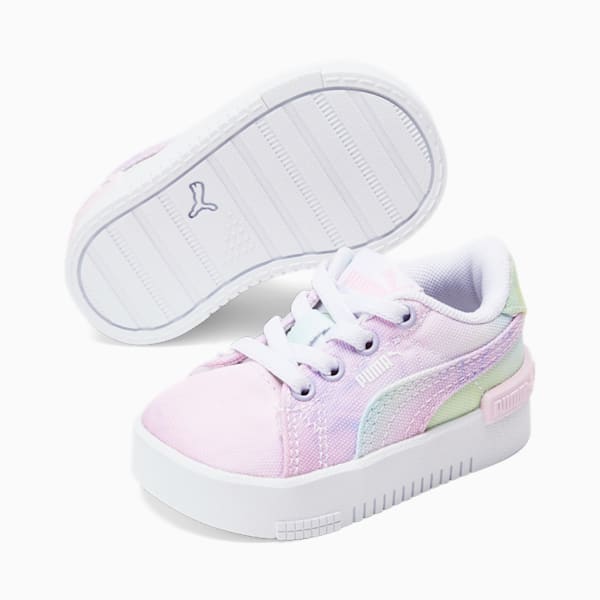 Jada Pastel Toddler's Shoes, Pink Lady-Mist Green-Fresh Yellow