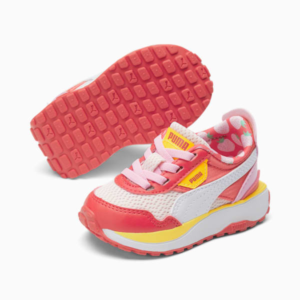 Cruise Rider Summer Treats Toddlers' Shoes, Hibiscus -Rosewater-Puma White, extralarge